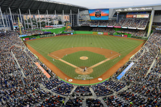 Marlins Park in Miami