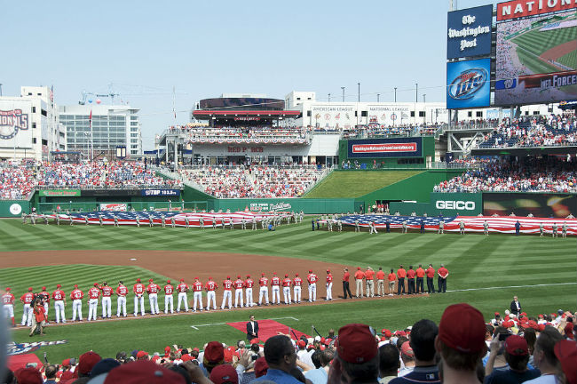 Nationals Stadium in Washington DC