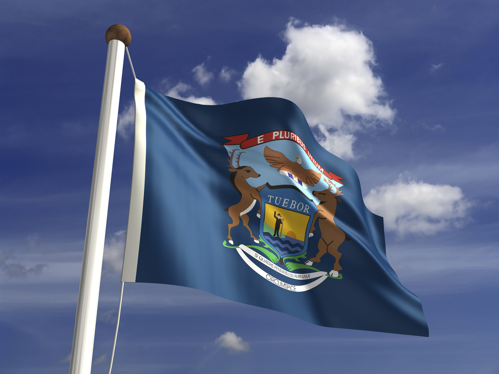 Michigan flag