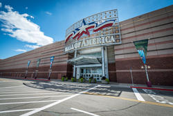 Entering the Mall of America shopping center in Minneapolis