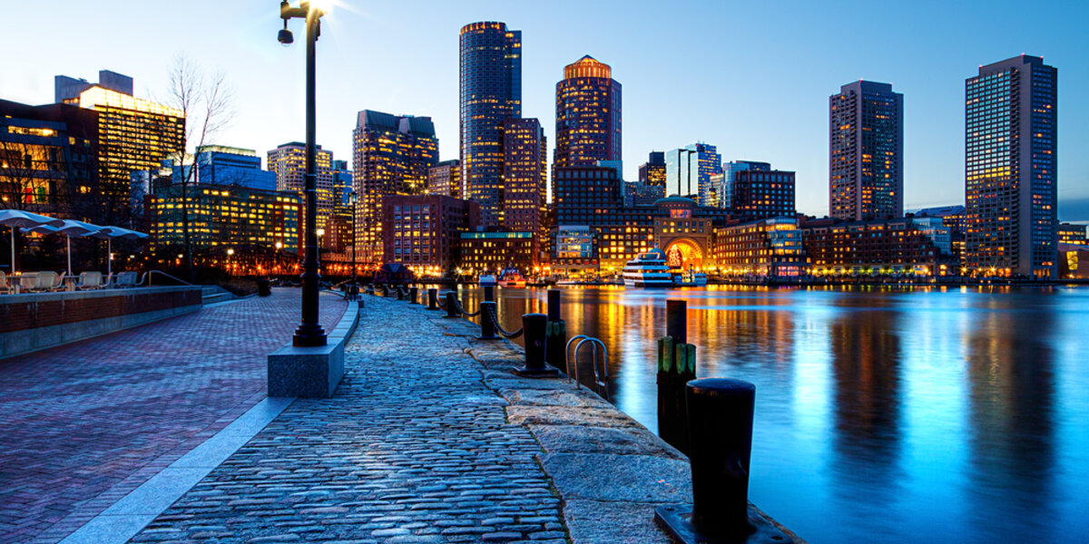 Boston tops the Alliance's list of most energy efficient vacation destinations.